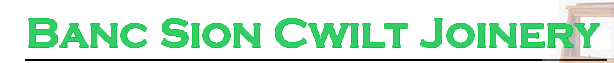 Banc Sion Cwilt Joinery